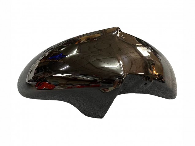 Carénages Moto Suzuki GSX600F/GSX750F 2004-2006 - Noir Brillant Rouge Flamme