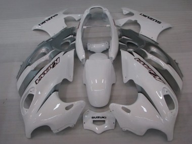 Carénages Moto Suzuki GSX600F/GSX750F 2004-2006 - Blanc Abordables