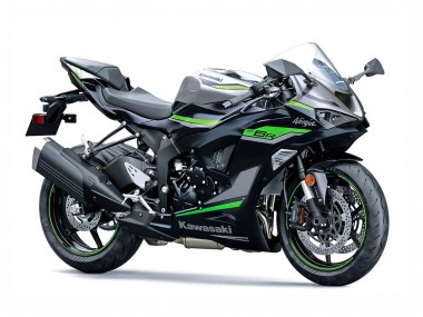 Carénages Moto Kawasaki ZX6R 2023-2025 - Noir Gris Vert Ninja Abordables