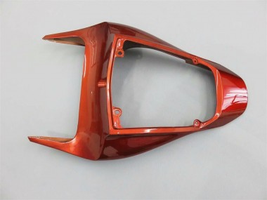 Kits Carénage Moto Honda CBR600RR 2007-2008 - Orange Noir Mat Abordables