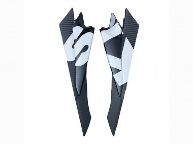 Carénages Moto Suzuki GSXR 600 / GSXR 750 2008-2010 - Noir Mat Rouge Blanc Abordables