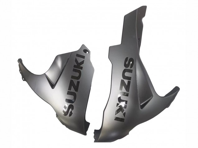Carénages Moto Suzuki GSXR 600 / GSXR 750 2011-2024 - Noir Mat Noir Brillant Blanc Décalque