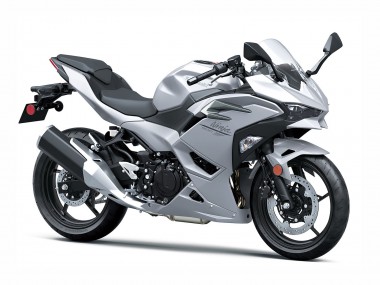 Carénages Moto Kawasaki Ninja 500 EX500R 2024-2025 - Argent Métallisé Ninja Abordables