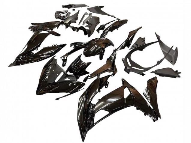 Carénages Moto Kawasaki Ninja 650 EX650 2017-2019 - Noir Brillant
