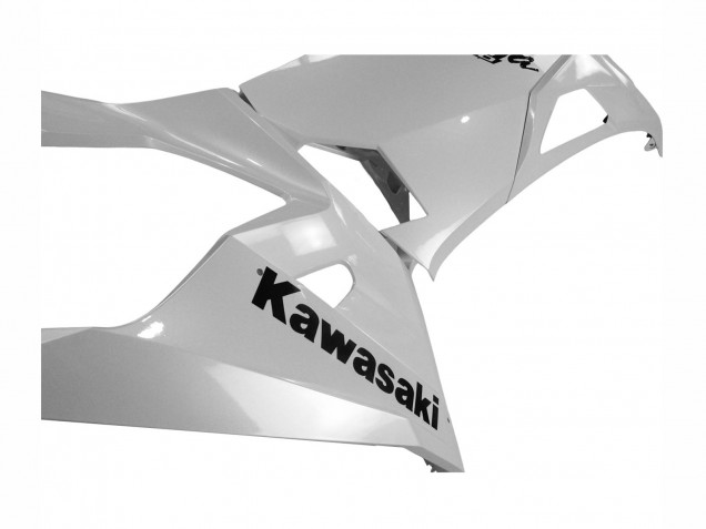 Carénages Moto Kawasaki Ninja 400 2018-2024 - Blanc Brillant