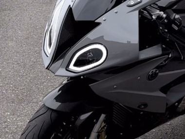 Carénages Moto BMW S1000RR 2015-2016 - Gris Fibre de Carbone Abordables