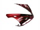 Carénages Moto Yamaha YZF 1000 R1 2004-2006 - Rouge Noir Brillant