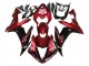 Carénages Moto Yamaha YZF 1000 R1 2004-2006 - Rouge Noir Brillant