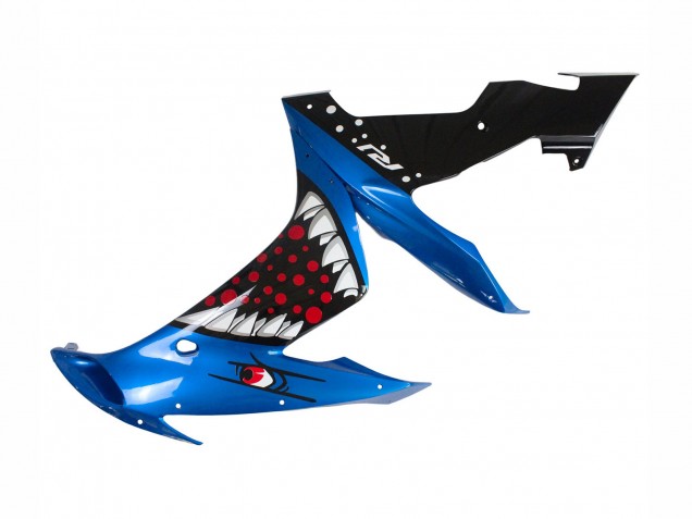 Carénages Moto Yamaha YZF 1000 R1 2004-2006 - Bleu Noir Rouge Blanc Requin