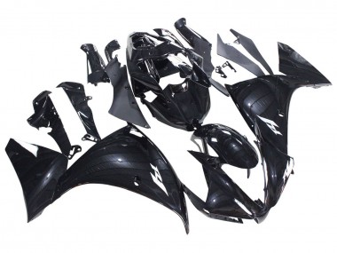 Carénages Moto Yamaha YZF 1000 R1 2012-2014 - Noir Brillant Abordables