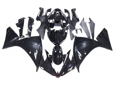 Carénages Moto Yamaha YZF 1000 R1 2012-2014 - Noir Brillant Abordables