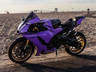 Carénages Moto Yamaha YZF 1000 R1 2020-2025 - Violet Noir Brillant Abordables