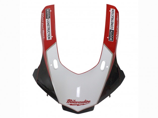 Carénages Moto Yamaha YZF 1000 R1 2020-2025 - Blanc Rouge Noir Milwaukee