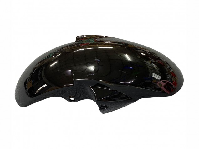 Carénages Moto Yamaha YZF R6 2003-2004 - Noir Brillant Blanc Décalque