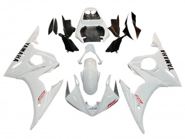 Kits Carénage Moto Yamaha YZF R6S 2006-2009 - Blanc Abordables