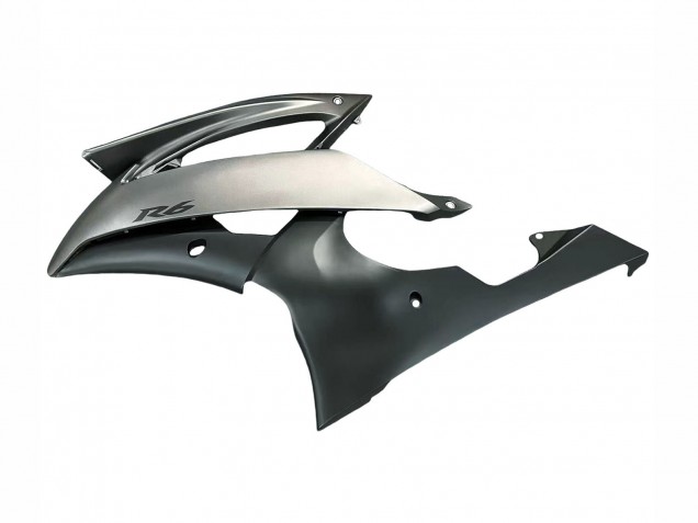 Carénages Moto Yamaha YZF 600 R6 2008-2016 - Argent Gris