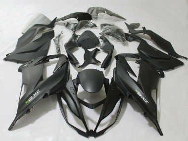 Carénage Moto Kawasaki ZX6R 2013-2018 - Noir Mat Abordables