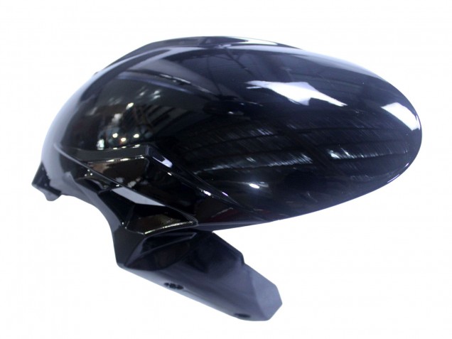 Carénages Moto Kawasaki ZX6R 2019-2022 - Noir Brillant Blanc