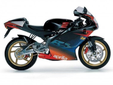 Carénages Moto Aprilia RS125 2000-2005 - Noir Rouge Argent Abordables