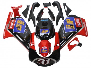 Carénages Moto Aprilia RS125 2000-2005 - Noir Rouge Bleu Argent 31 Abordables