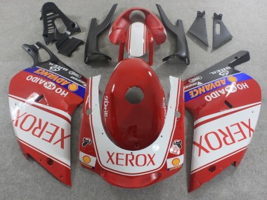Carénages Moto Aprilia RS125 2000-2005 - Blanc Rouge Bleu Xerox Abordables