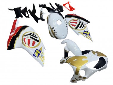 Carénages Moto Aprilia RS125 2000-2005 - Blanc Jaune Rouge Abordables