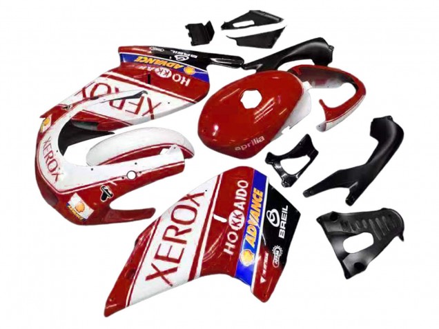 Carénages Moto Aprilia RS125 2000-2005 - Blanc Rouge Jaune Bleu Xerox