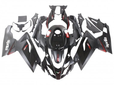 Carénages Moto Aprilia RS125 2006-2011 - Noir Brillant Rouge Blanc Décalque Abordables