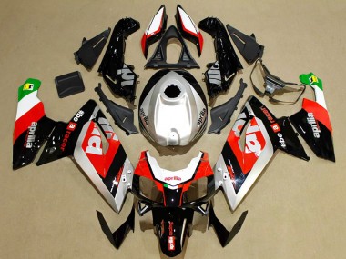 Carénages Moto Aprilia RS125 2006-2011 - Rouge Argent Noir Vert Abordables