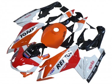 Carénages Moto Aprilia RS125 2006-2011 - Blanc Orange Rouge Repsol Abordables