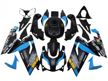 Carénages Moto Aprilia RS125 2006-2011 - Noir Bleu Jaune Abordables