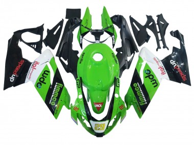 Carénage Moto Aprilia RS125 2006-2011 - Vert Blanc Noir Abordables