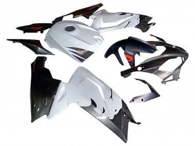 Carénages Moto Aprilia RS125 2006-2011 - Blanc Noir Abordables