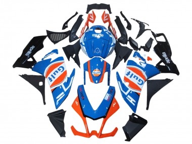 Carénages Moto Aprilia RS4 50 125 2012-2018 - Blanc Bleu Orange Noir Brillant Gulf Abordables