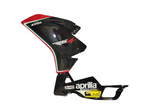 Carénages Moto Aprilia RS4 50 125 2012-2018 - Blanc Rouge Jaune Noir Brillant