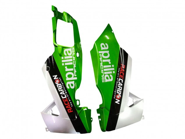 Carénages Moto Aprilia RS4 50 125 2012-2018 - Blanc Vert Noir Brillant