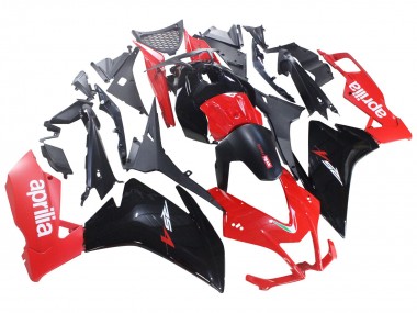 Carénages Moto Aprilia RS4 50 125 2012-2018 - Rouge Noir Brillant Abordables