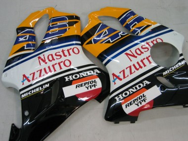 Carénages Moto Honda CBR600 F4i 2004-2007 - Jaune Bleu Blanc Noir Nastro Azzurro Abordables