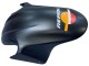 Carénages Moto Honda CBR600 F4i 2004-2007 - Noir Mat Orange Rossi