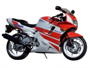 Carénages Moto Honda CBR600 F3 1997-1998 - Blanc Rouge Abordables