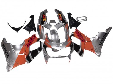 Carénages Moto Honda CBR900RR 893 1994-1995 - Argent Orange Noir Brillant Abordables