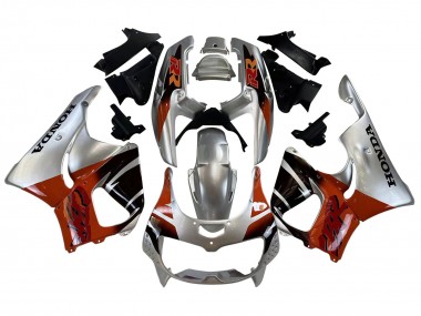Carénages Moto Honda CBR900RR 893 1996-1997 - Argent Rouge Noir Brillant Abordables