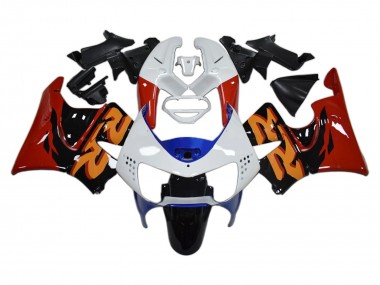 Carénages Moto Honda CBR900RR 919 1998-1999 - Blanc Rouge Bleu Noir Brillant Abordables