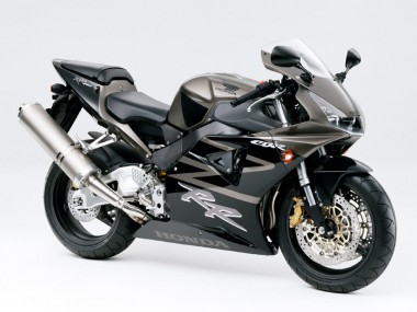 Carénages Moto Honda CBR900RR 919 1998-1999 - Noir Brillant Blanc Décalque Abordables