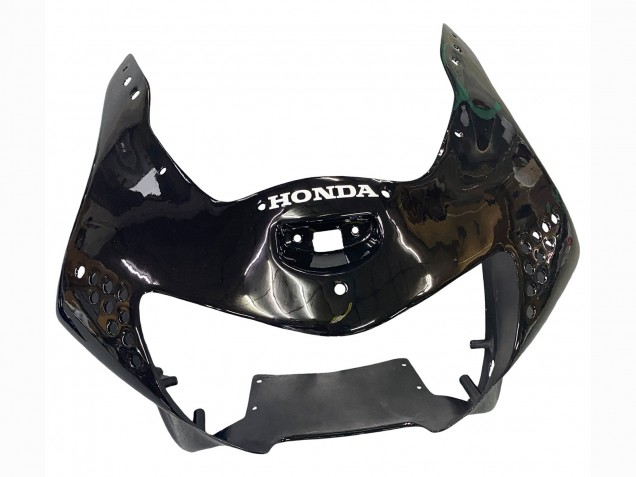 Carénages Moto Honda CBR900RR 919 1998-1999 - Noir Brillant Blanc Décalque