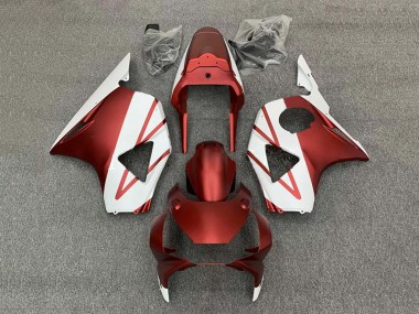 Carénages Moto Honda CBR900RR 954 2002-2003 - Blanc Rouge Abordables
