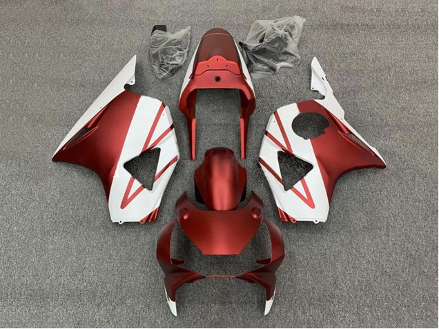 Carénages Moto Honda CBR900RR 954 2002-2003 - Blanc Rouge