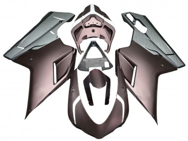 Carénages Moto Ducati 848/1098/1198 2007-2014 - Fibre de Carbone Abordables
