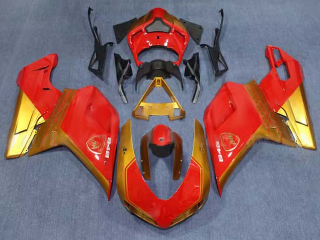 Carénages Moto Ducati 848 2007-2014 - Rouge Or