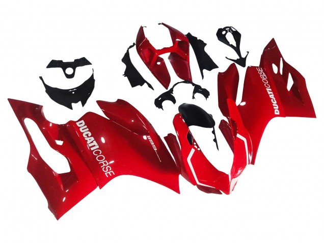 Carénage Moto Ducati 1199 2011-2014 - Rouge